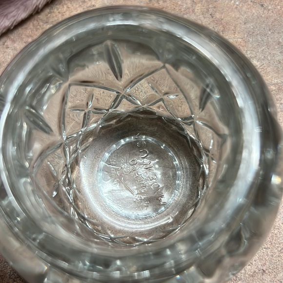 Vintage Clear Glass Tea Light Candle Votive - Picture 2 of 6